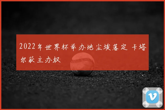 2022年世界杯举办地尘埃落定 卡塔尔获主办权